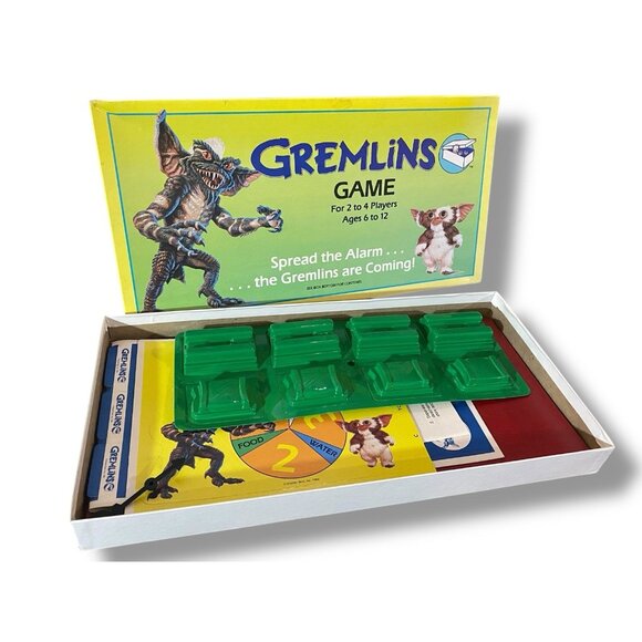Warner Bros Other - 1984 Gremlins Board Game by Golden 100% Complete Unused & Unpunched Vintage